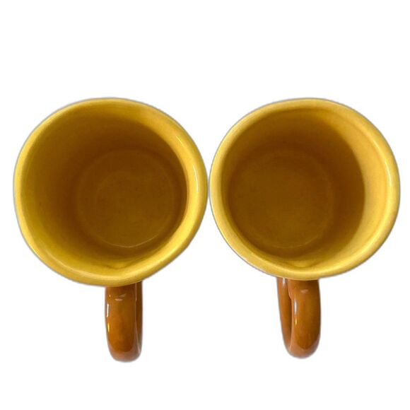 Vintage 90s Waterfield Studio Teapot Mug Set Tea Coffee Handmade Pottery Cottage - Picture 8 of 9